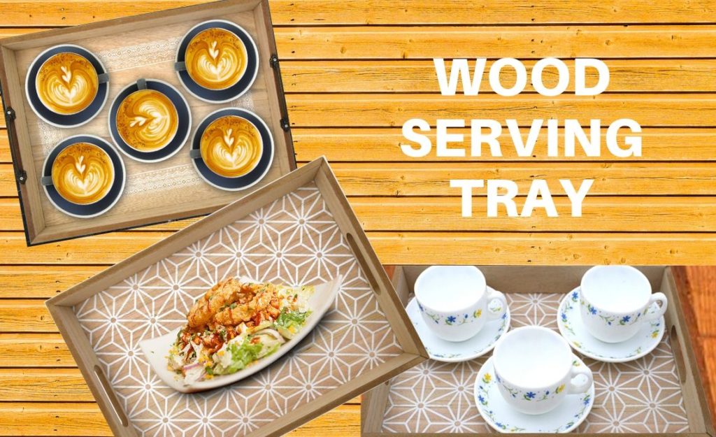 wood serving tray, serving tray, wooden serving tray, wood serving tray online, wood serving platter